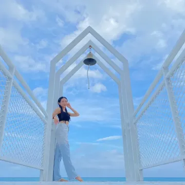 猛哥花蓮沙灘車-花蓮天空之鏡-味全啦啦隊女孩小娃