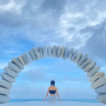 猛哥花蓮沙灘車-花蓮天空之鏡-味全啦啦隊女孩小娃