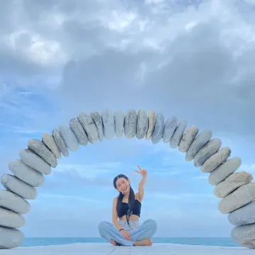 猛哥花蓮沙灘車-花蓮天空之鏡-味全啦啦隊女孩小娃