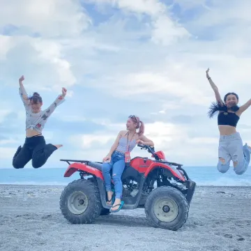 猛哥花蓮沙灘車-花蓮天空之鏡-味全啦啦隊女孩小娃