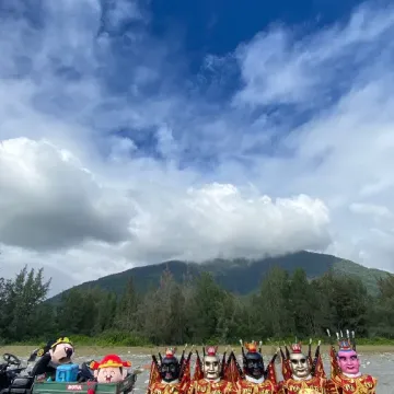 猛哥花蓮沙灘車-花蓮天空之鏡-電音三太子有玩有保佑駕到