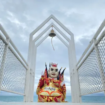 猛哥花蓮沙灘車-花蓮天空之鏡-電音三太子有玩有保佑駕到